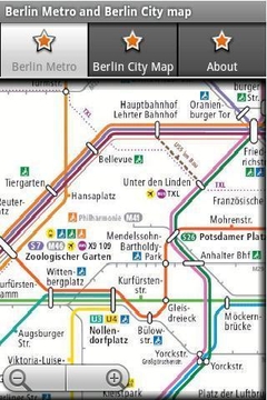柏林地铁运行图 柏林地图截图
