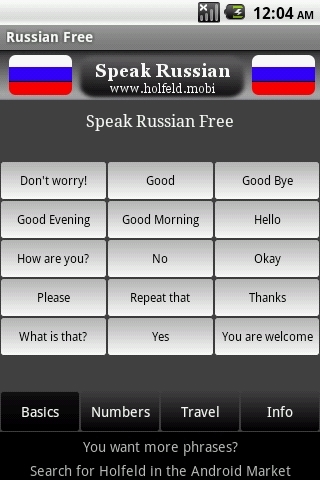 Speak Russian Free截图2