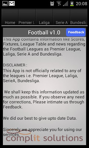 Soccer Leagues Lite截图1