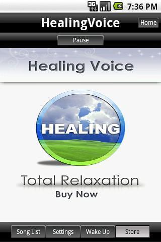 Healing Voice Lite截图1