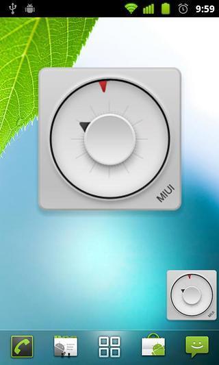 MIUI Square Analog Clock截图2