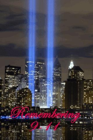WTC Blue Lights Live Wallpaper截图2