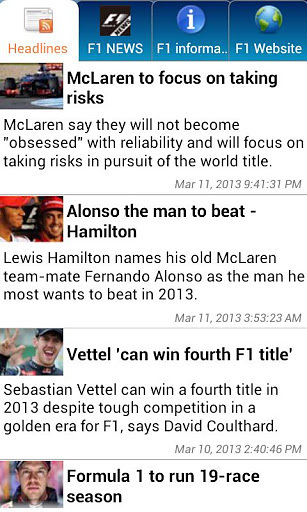 F1 News(2013)截图2