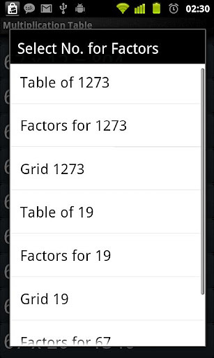 Multiplication Tables Legacy截图3