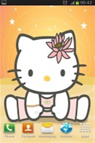 新年Hello Kitty动态壁纸截图1