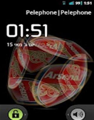 Arsenal 3D cube Live Wallpaper截图2