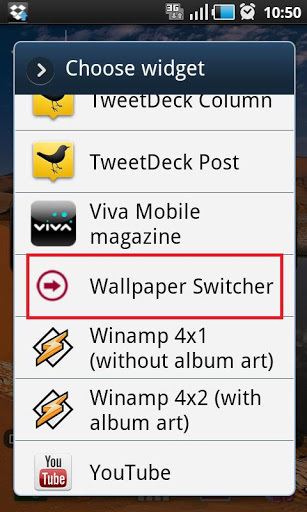 Wallpaper Switcher Widget截图4