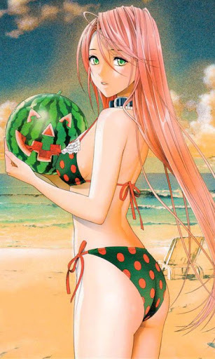 Wallpaper Rosario Vampire Anim截图1