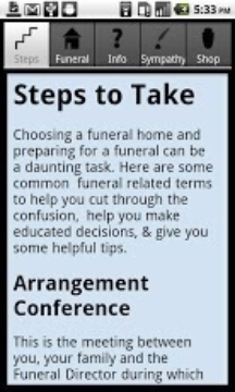Funeral Advice截图