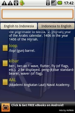 Kamus Dictionary Indonesia截图