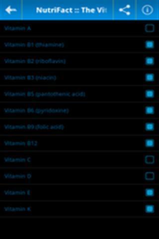 NutriFact :: Vitamins截图5