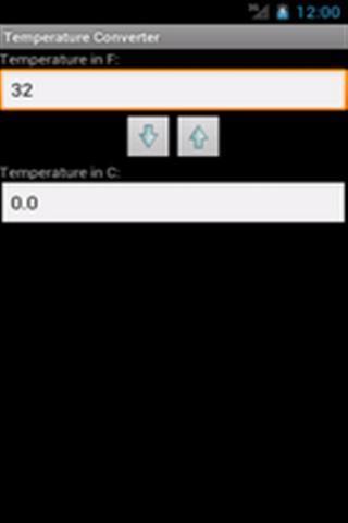 简单的温度转换器截图2