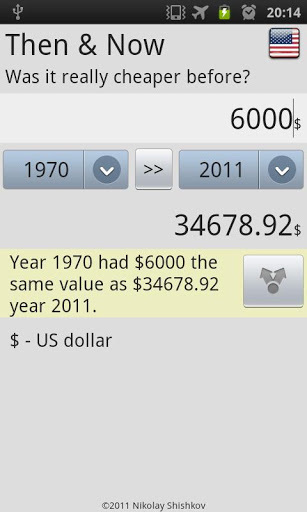 Then & Now US Dollar Inflation截图1