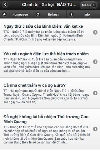 Vietnam News Headline截图1