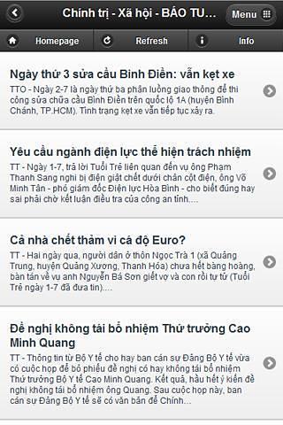 Vietnam News Headline截图6