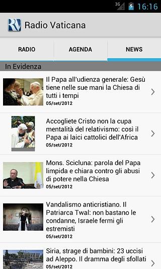 梵蒂冈广播电台 Radio Vaticana截图4