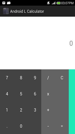 Android L Calculator截图1