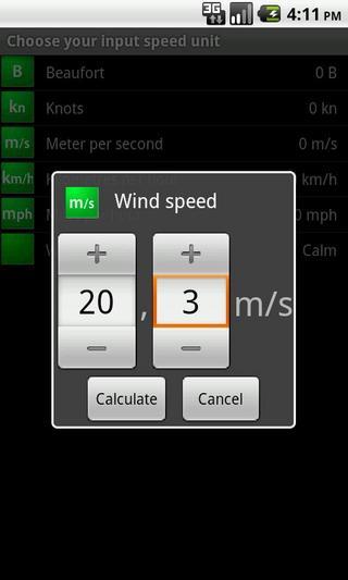 Marine Wind Calculator截图1