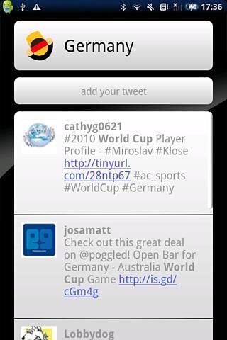 德国推特的世界杯截图1
