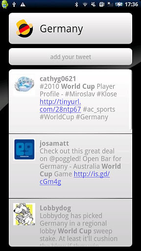 德国推特的世界杯截图2