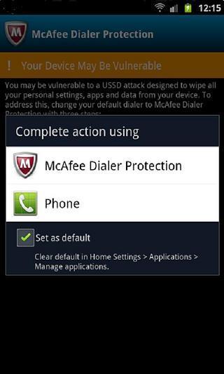 McAfee Dialer Protection截图2