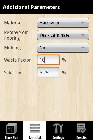 www.flooringcalc.com截图2