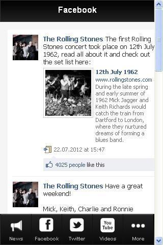 The Rolling Stones Fan App截图3