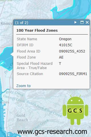 FEMA 100 Year Flood Zones截图2