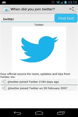 你是什么时候加入Twitter的？截图2