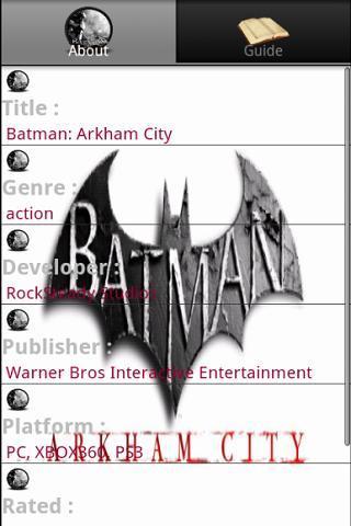 Batman(Arkham City) : Full Guide截图3