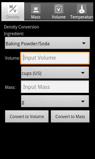 Ingredient Conversion截图1