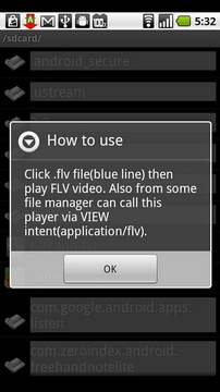 FLV Player (alpha version)截图