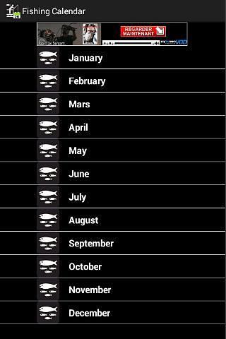 Lunar fishing calendar 2013截图2