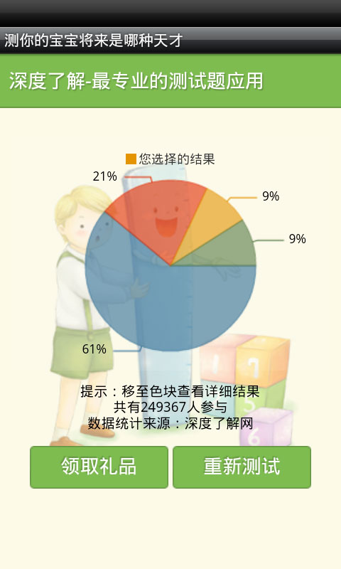 测你的宝宝将来是哪种天才截图5