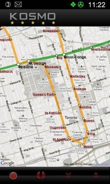 Toronto subway map截图