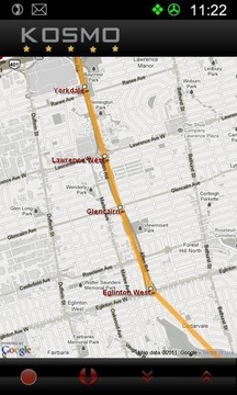 Toronto subway map截图