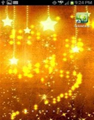 Gold Christmas Tree Live Wallpaper截图3