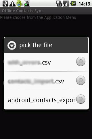 Offline Contacts Sync截图1