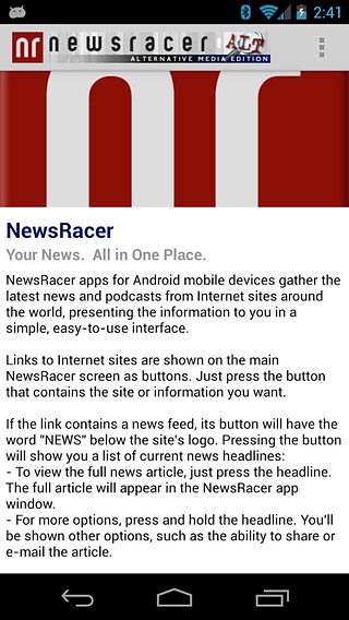 NewsRacer - Alternative FREE截图6