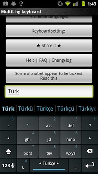 Plugin Turkish截图
