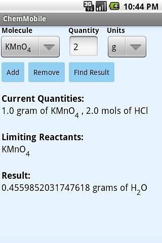 Chemistry Mobile Free截图2