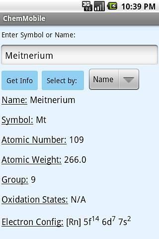 Chemistry Mobile Free截图3