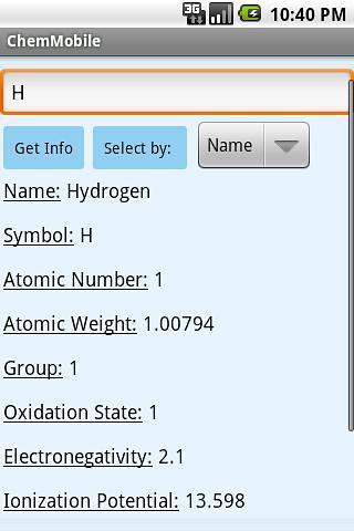 Chemistry Mobile Free截图5