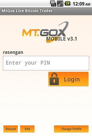 Bitcoin by MtGox Mobile截图4