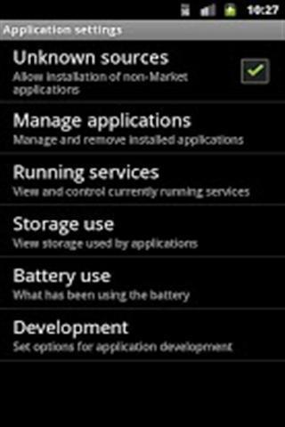 Android Settings App截图3
