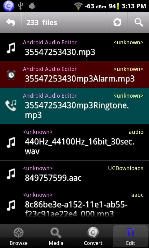 Android Audio Editor截图2