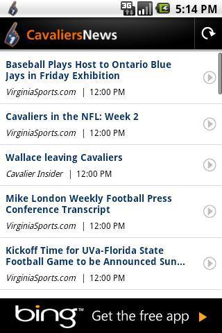 UVA Cavaliers News截图1