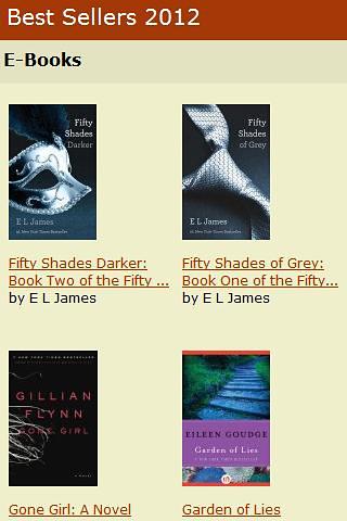 Best Sellers 2012 E-Books截图1