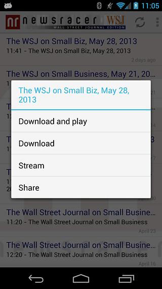 NewsRacer - Wall Street J FREE截图8