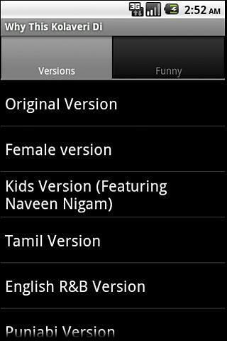 Why This Kolaveri-All Versions截图1